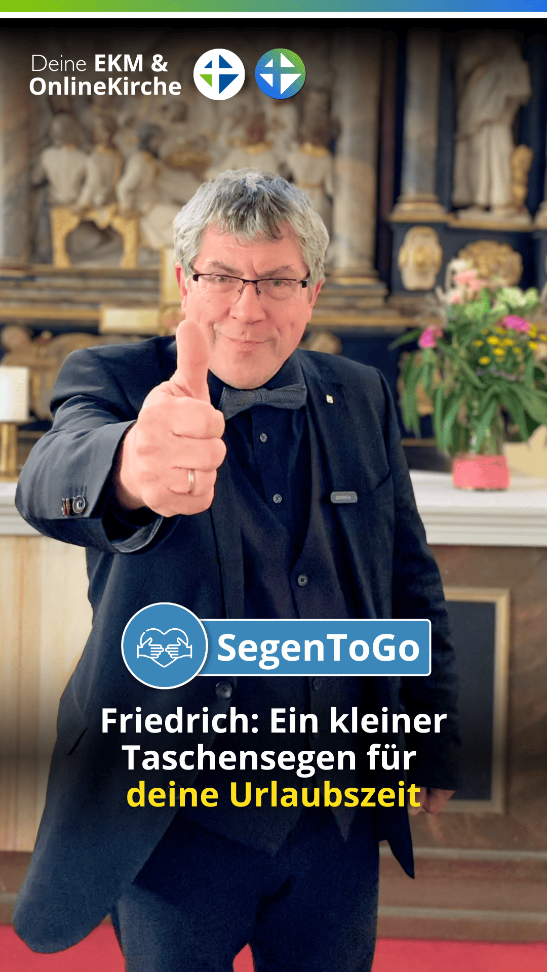 Foto: Friedrich Taschensegen Bischof - SegenToGo