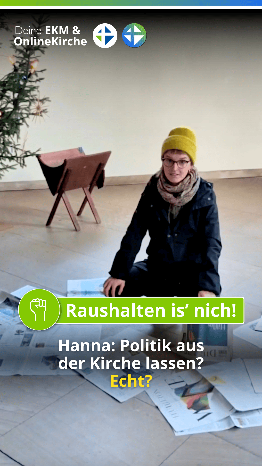 Foto: Politik aus der Kirche lassen? Echt? von Hanna - Aktion