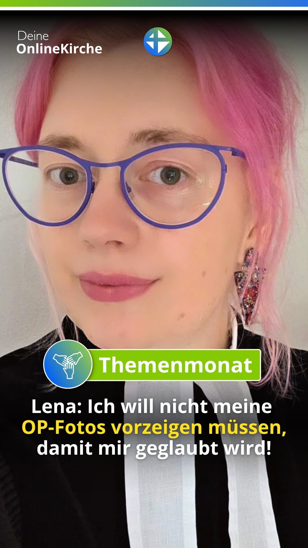 Foto: TB-Behindert-geglaubt-Lena - Aktion
