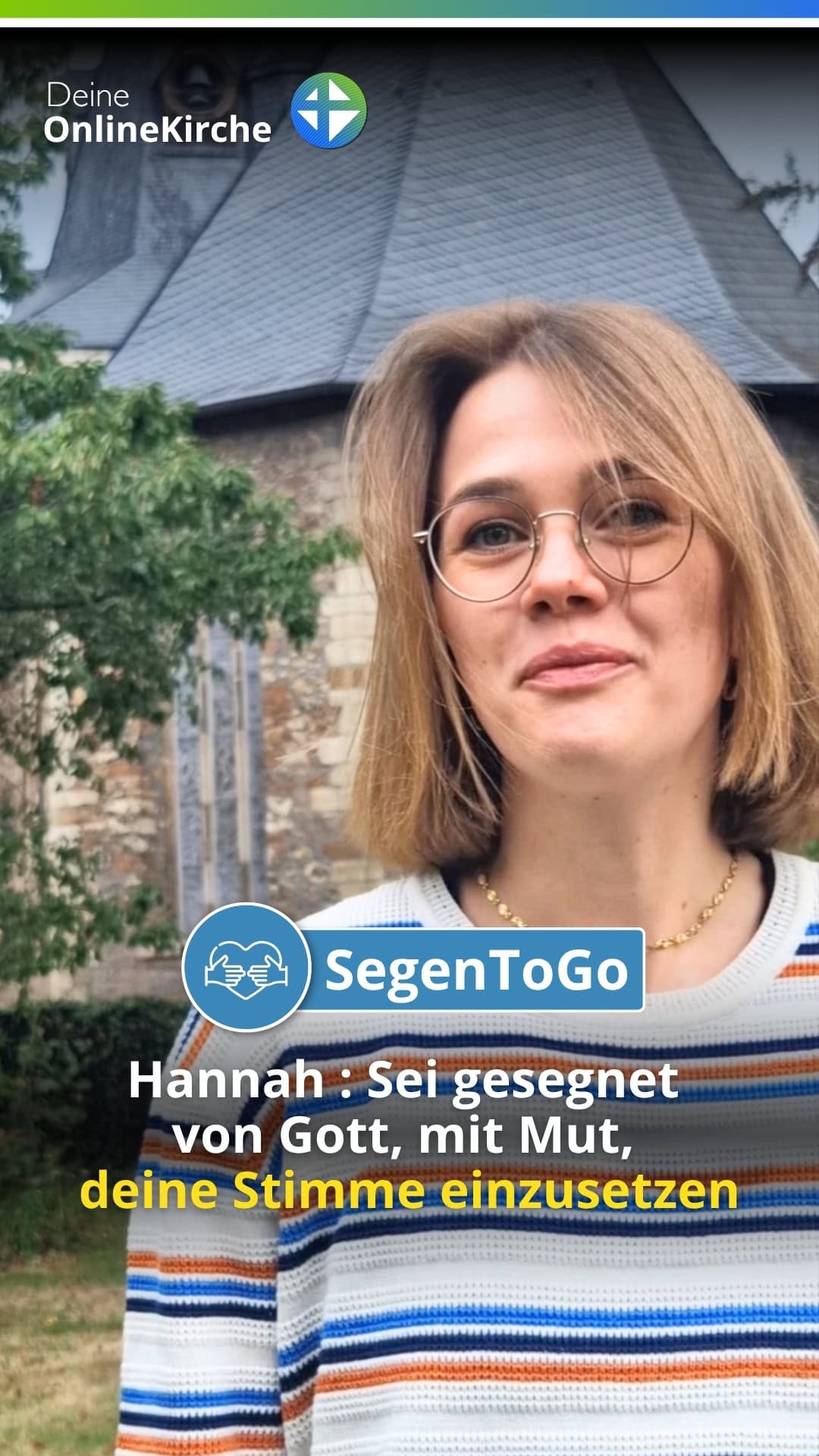 Video: S2G-Hannah-Wahlsegen - SegenToGo